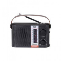 TREVI Radio Recargable BLUETOOTH 3 Bandas,usb,micro Sd RA7F25BT