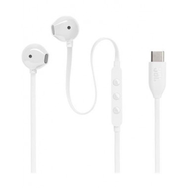 JBL Auricular Estereo Conector Tipo C Tune 305C Blanco