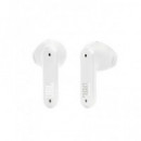 JBL Auricular Bluetooth TUNE FLEX Perfect Fit Blanco Cancelacion de Ruido ,Con Estuche de Carga 32H