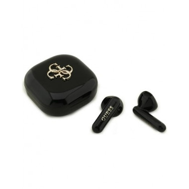 GUESS Auricular Bluetooth 4G Logo Negro