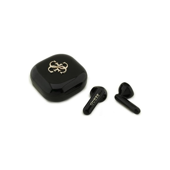 GUESS Auricular Bluetooth 4G Logo Negro