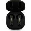 GUESS Auricular Bluetooth 4G Logo Negro