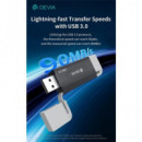 Devia Lector de tarjeta SD / MicroSD USB/USB-C 3.0 5Gbps capacidad maxima de lectura 2Tb