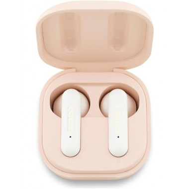 GUESS Auricular Bluetooth 4G Logo Rosa