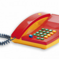 Teléfono Rojo con Teclas  ANDREU TOYS BY DANTOY