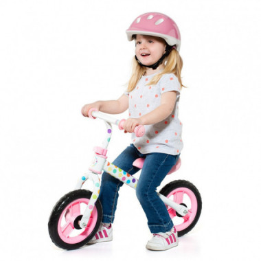 Bicicleta sin Pedales &ndash; Minibike Rosa  MOLTO