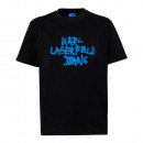 Camiseta con Grafiti  KARL LAGERFELD JEANS