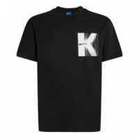 Camiseta con Estampado K  KARL LAGERFELD JEANS