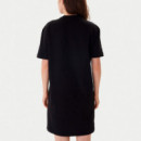 Vestido Camiseta con Estampado de Grafiti  KARL LAGERFELD JEANS