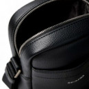 Bolso de Reportero Slim con Placa de Logo Elevado  CALVIN KLEIN JEANS