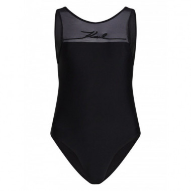 KARL LAGERFELD - Karl Signature Rio Swimsuit - 999 - A1W46036/999