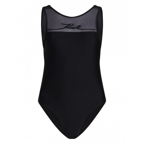 KARL LAGERFELD - Karl Signature Rio Swimsuit - 999 - A1W46036/999