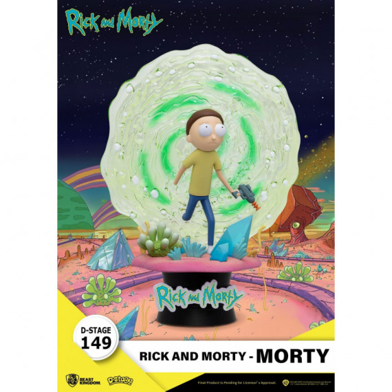 Diorama Figura Morty Smith Rick y Morty 15CM  BEAST KINGDOM TOYS