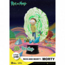 Diorama Figura Morty Smith Rick y Morty 15CM  BEAST KINGDOM TOYS