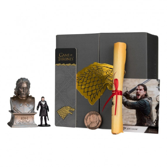 Collector Box Jon Snow Juego de Tronos  MC FARLANE TOYS