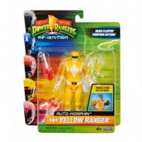 Figura Auto-Morphin Yellow Ranger Power Rangers