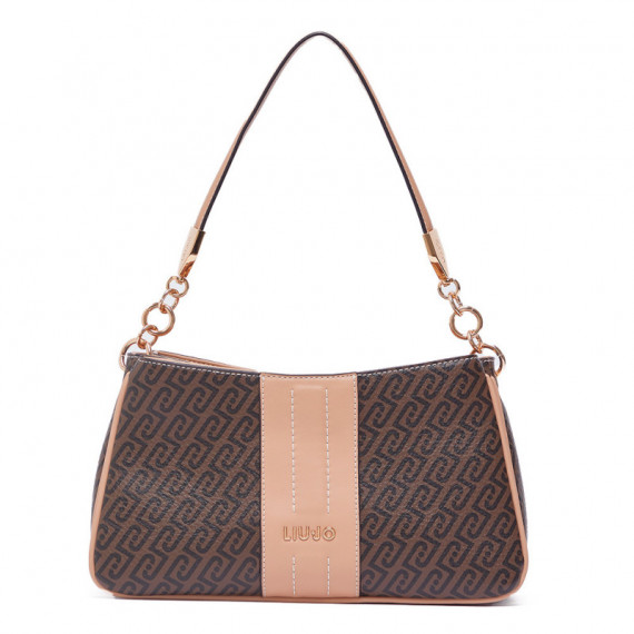 Bolso de hombro pequeño monograma