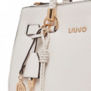 Bolso satchel pequeño con charms