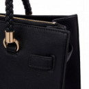 Bolso satchel mediano con charms