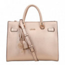 Bolso satchel mediano con charms