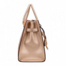 Bolso satchel mediano con charms