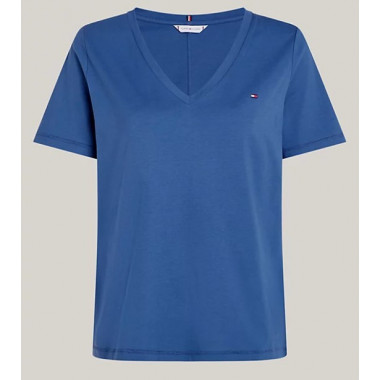 TOMMY HILFIGER - MODERN REGULAR V-NK SS - DB5 - F|WW0WW39781/DB5