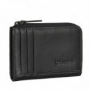 Monedero Tarjetero Wilson Negro  LOIS