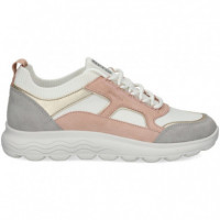 Deportivo Ante/brillo Multi Rosa  GEOX