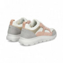 Deportivo Ante/brillo Multi Rosa  GEOX