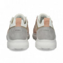 Deportivo Ante/brillo Multi Rosa  GEOX