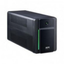 Sai APC Back Ups Línea Interactiva 1200VA 650W 4XSCHUKO 1XUSB-B 2XRJ45 IP20 Negra (BX1200MI-GR)