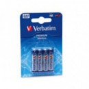 Pilas Alcalinas Aaa VERBATIM (pack 4) (49920)