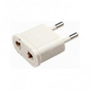 Enchufe Adaptador Fino Americano/h a Europeo/m MEL048M/ 2333  LALO