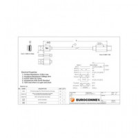 EUROCONNEX Cable Datos Tipo C/m a USB A/m 3.0 3MTRS 0693-3
