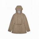 Chaquetas Hombre Chubasquero RAINS Curve W3 Beige