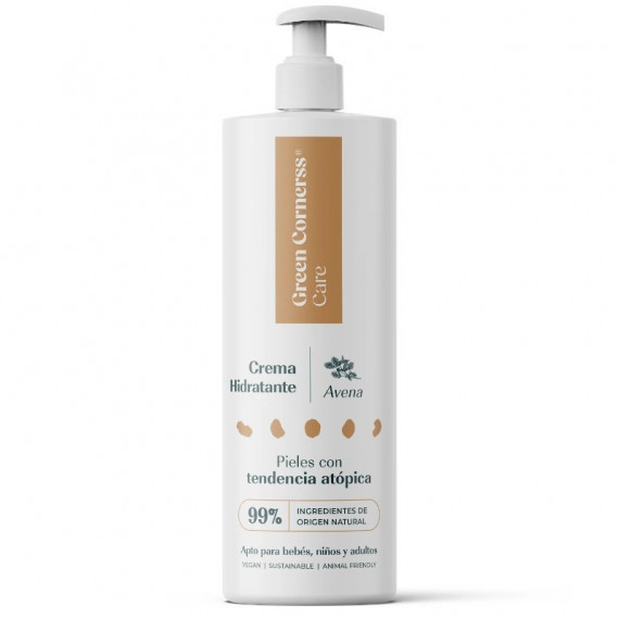 Green Cornerss Crema Hidratante Avena 1 Botella 280 Ml  BAUNZU SL