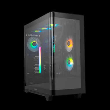 NOX Carcasa Hummer Ether Negra