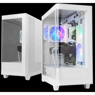 NOX Carcasa Hummer Ether Blanca Micro ATX