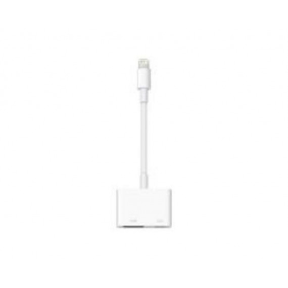 Adaptador Apple Lightning a Hdmi/usb para Ipad/iphone/ipod Blanco (MD826ZM/A)  APPLE