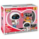 Pack FUNKO Pocket Wall-e y Eva Disney