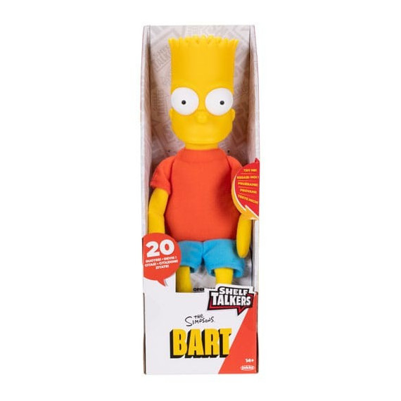 Peluche Parlante Bart los Simpson (inglés)  JAKKS PACIFICS