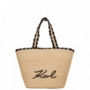KARL LAGERFELD - K/signature Scallop Bag - 106 - B1W46070/106