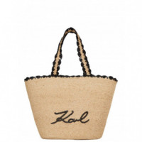 KARL LAGERFELD - K/signature Scallop Bag - 106 - B1W46070/106