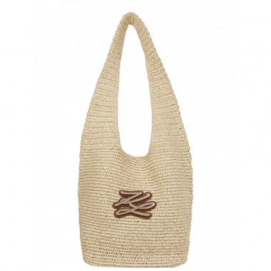 KARL LAGERFELD - K/autograph Crochet Tote Bag - 106 - B1W46071/106