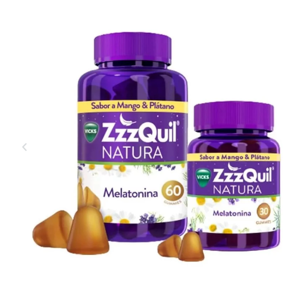 ZZZQUIL Sueño 30+60 Gummies  Mango & Platano