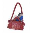 OLEND Bolsos Bolso ölend Miniona Vegan Leather Cherry Red