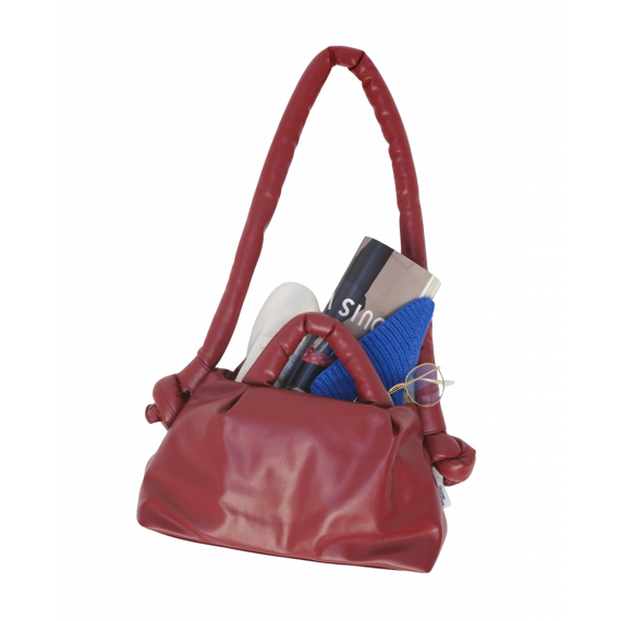 OLEND Bolsos Bolso ölend Miniona Vegan Leather Cherry Red