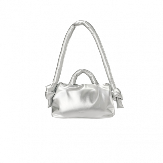 OLEND Bolsos Bolso ölend Miniona Vegan Leather Bag Silver