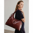 OLEND Bolsos Bolso ölend Nicola Bag Cherry Red