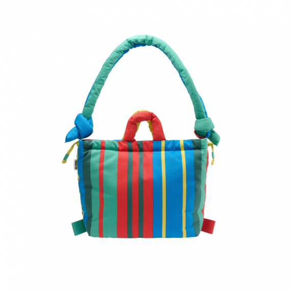OLEND Bolsos Bolso Mochila ölend Ona Soft Cotton Colorful Stripes